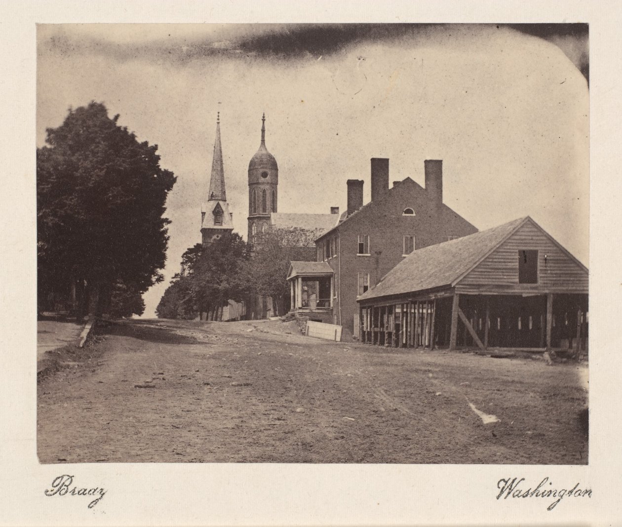 Hospital des Zweiten Korps, Washington, D.C. von Mathew B. Brady