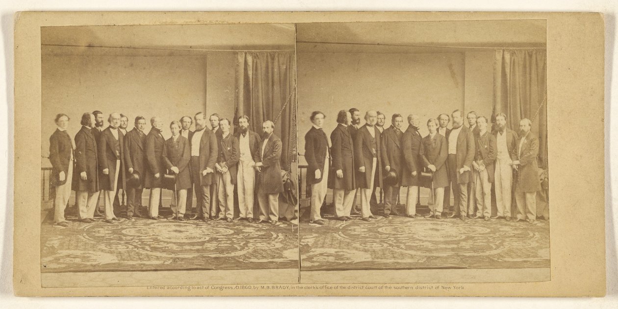 [Der Prinz von Wales und Gefolge] von Mathew B. Brady