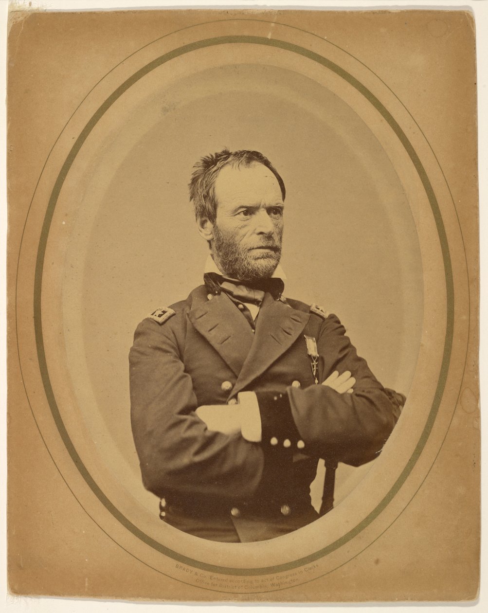 William Tecumseh Sherman von Mathew B. Brady