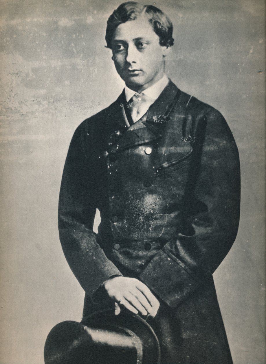 Edward VII. als Prinz von Wales, New York, 1860, 1860, 1939 von Mathew B. Brady