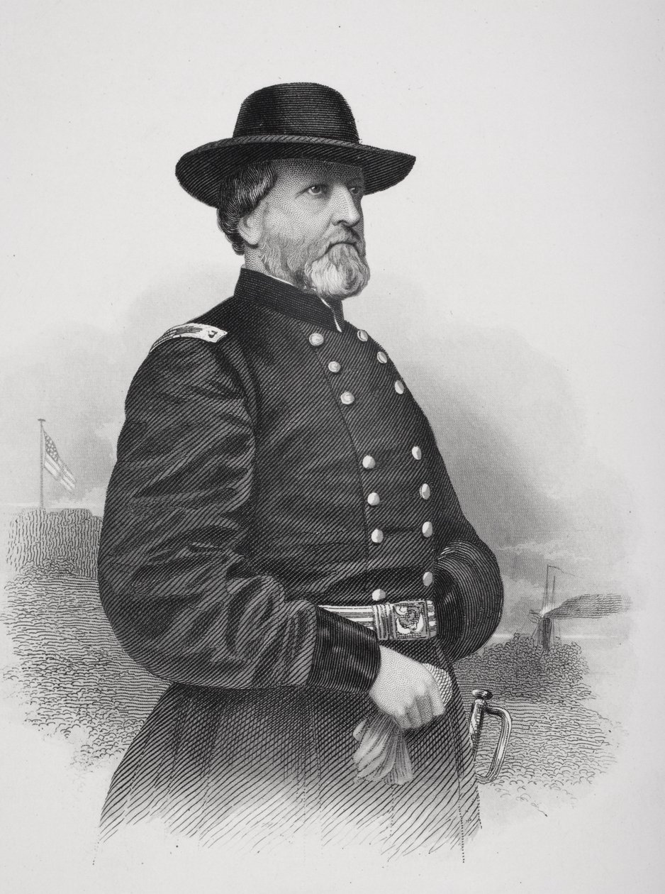 Porträt von General George Henry Thomas (1816-70) von Mathew B. Brady