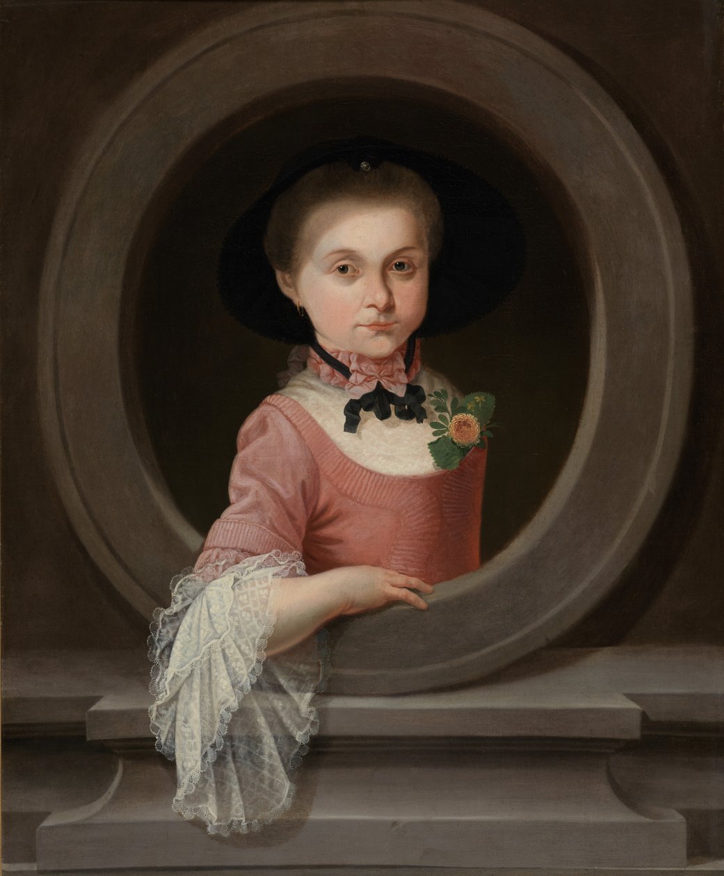 Porträt eines Mädchens von Mathias de Visch