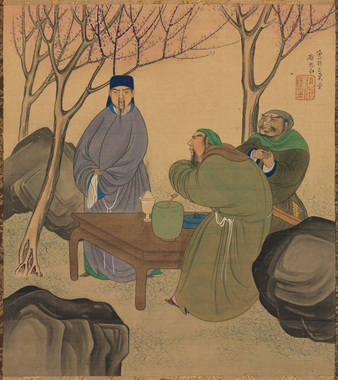 Romanze der drei Königreiche, 1800er von Matsumura Goshun