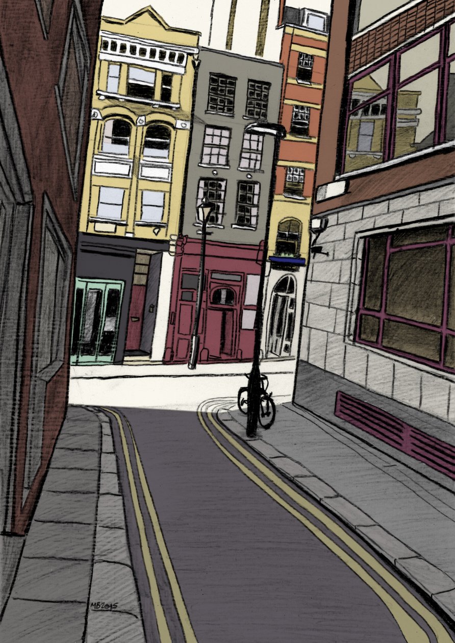 Fuchs und Knot Street EC1, 2015 von Matt Bannister