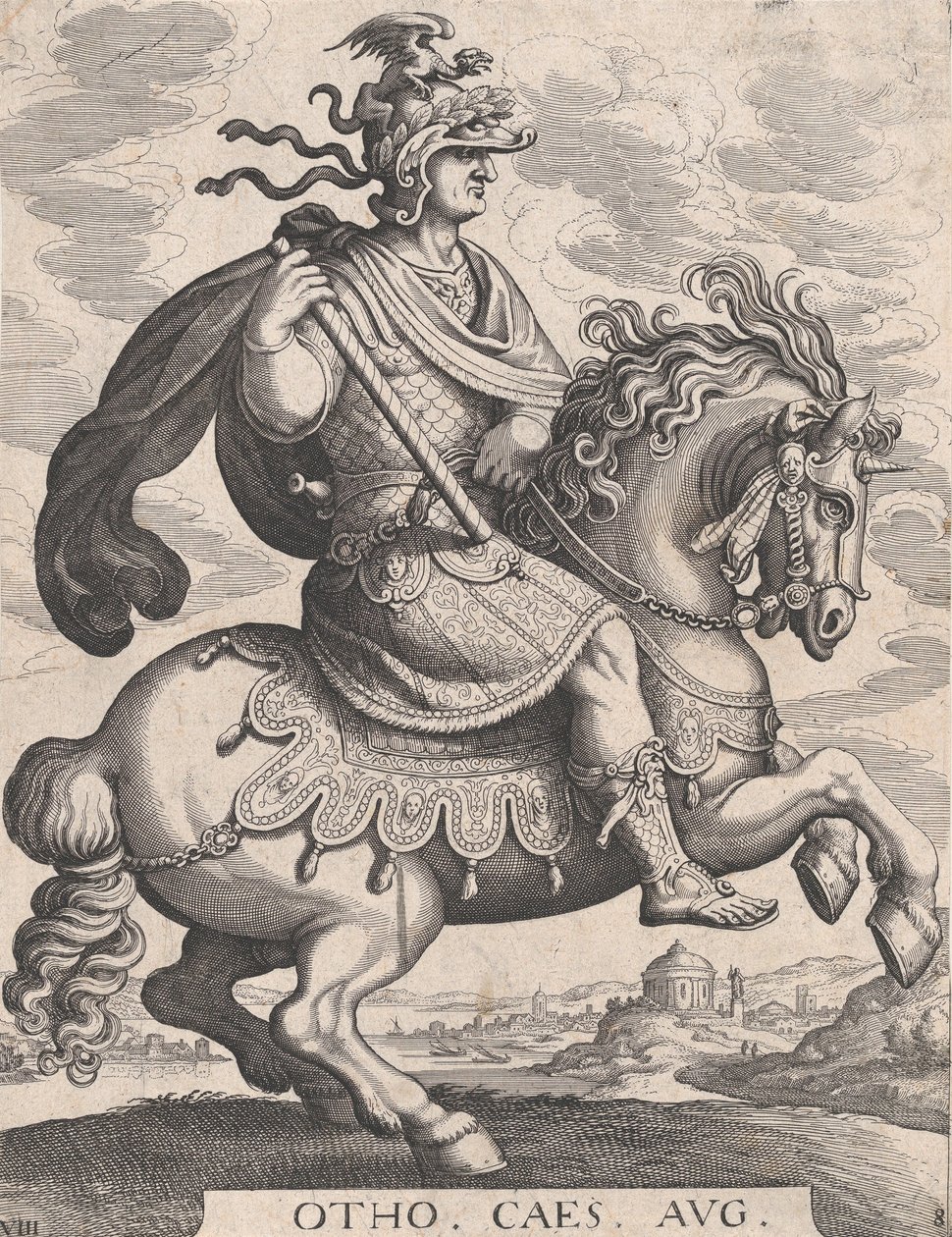 Tafel 8: Kaiser Otho zu Pferd, aus 