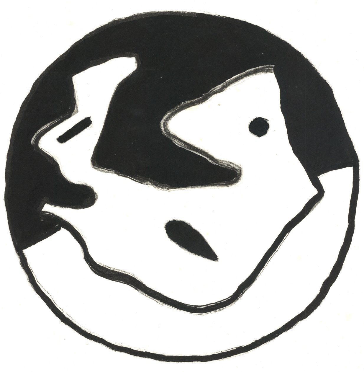 Aus der Serie Glyphes 11, 2017 von Matthew Hilton