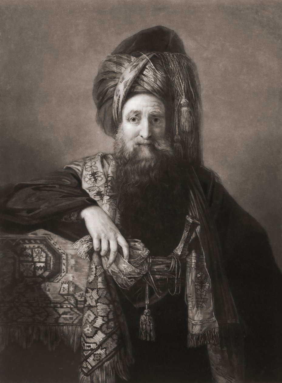 Edward Wortley Montagu. Porträt. von Matthew William (after) Peters