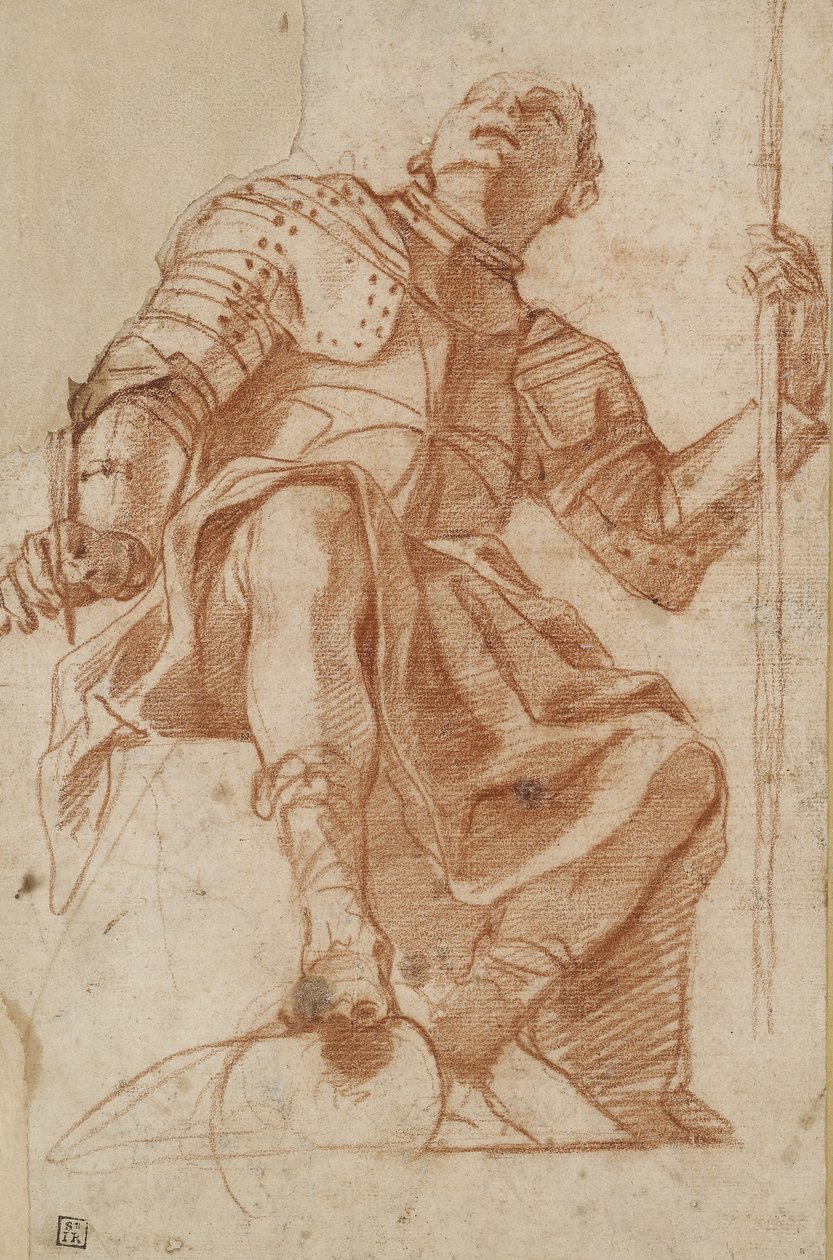 Studie für einen Ritter von Malta von Mattia Preti