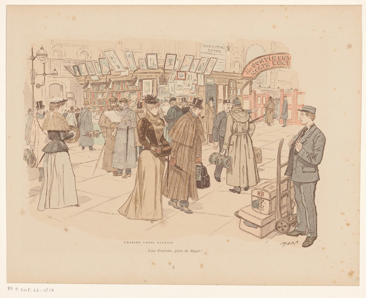 Charing Cross Station von Mauge