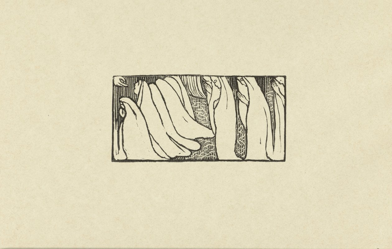 Illustration zu einem Gedicht aus der Gedichtsammlung Sagesse von Paul Verlaine von Maurice Denis