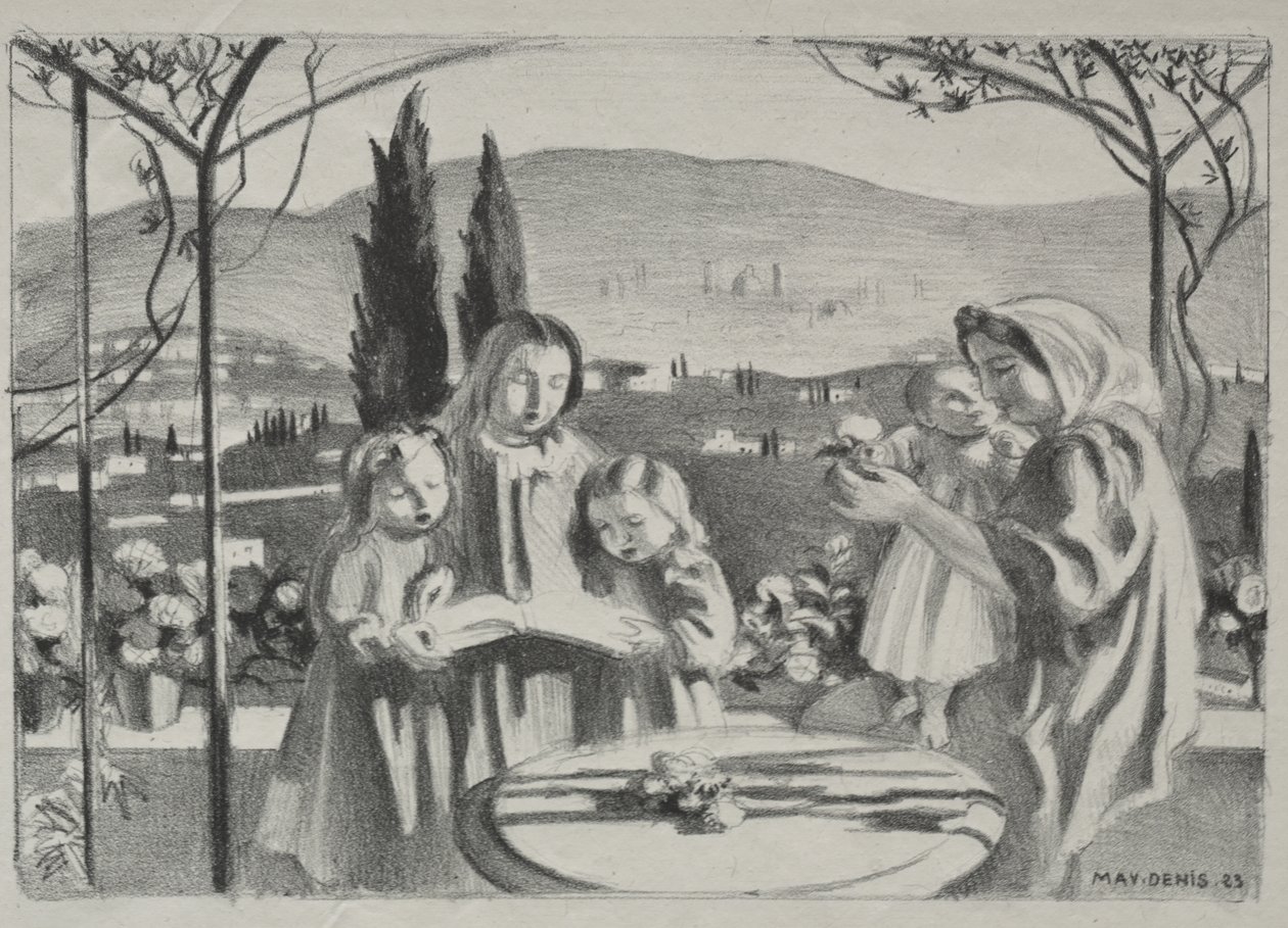 Die Terrasse von Maurice Denis