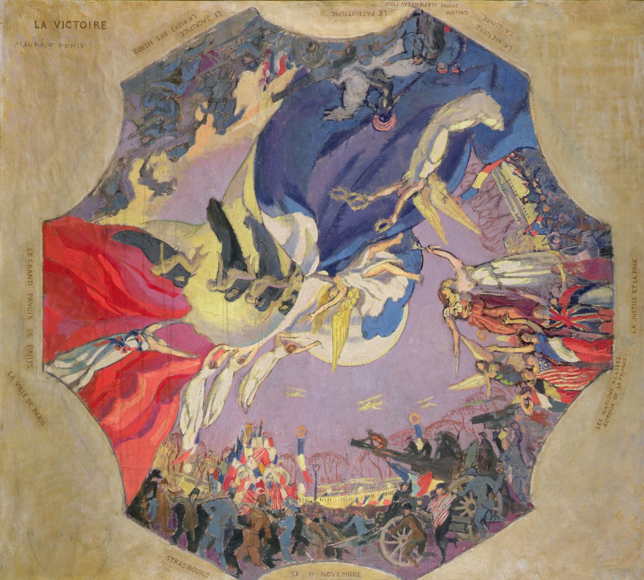 Der Sieg von 1918 von Maurice Denis