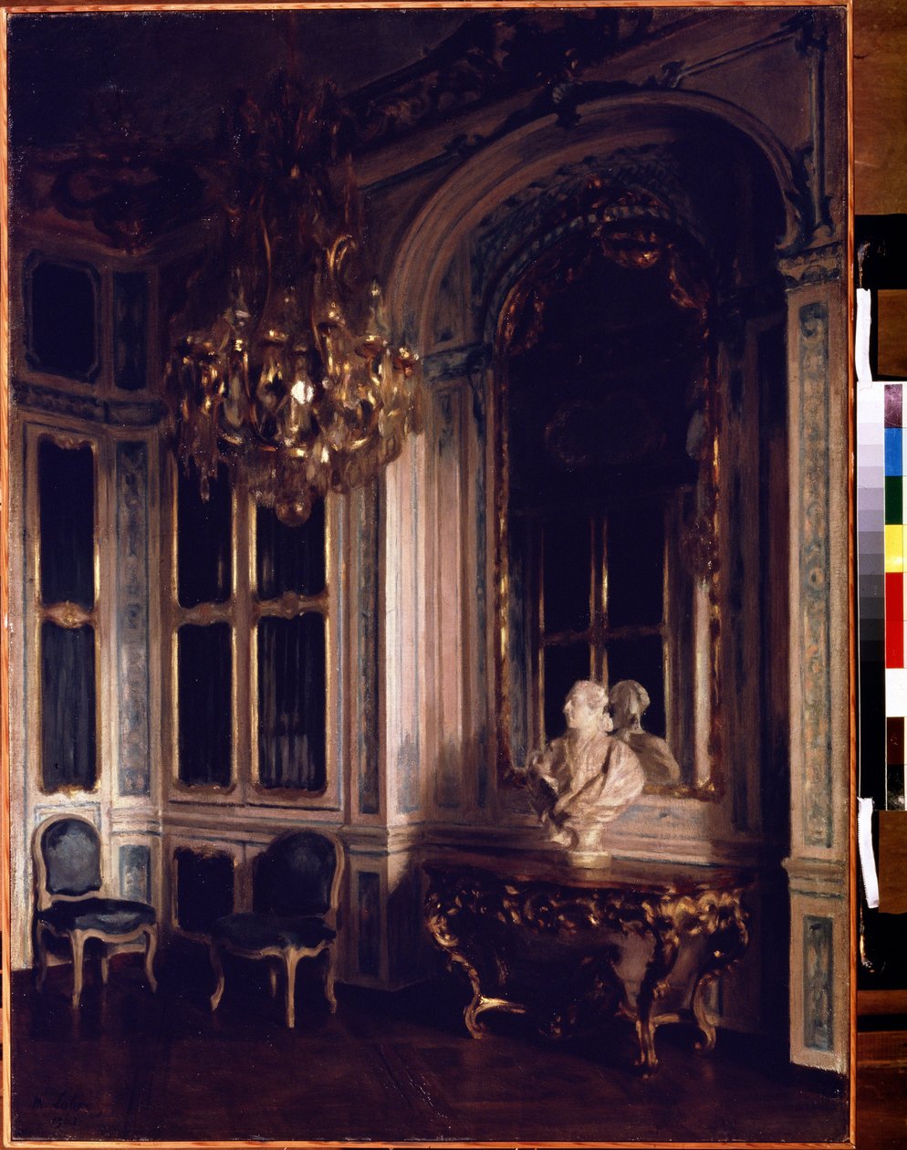 Bibliothek des Dauphin in Versailles von Maurice Lobre