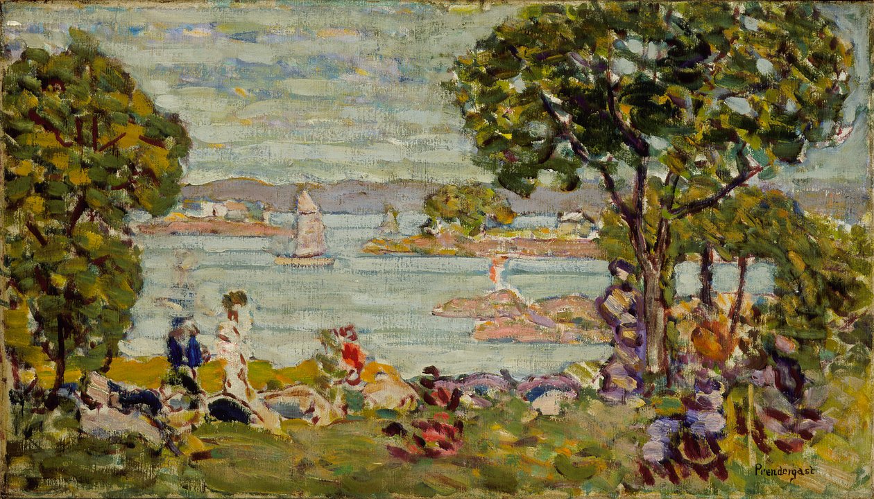 Bucht, Maine von Maurice Prendergast