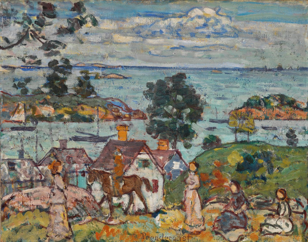 Hafen von Gloucester von Maurice Prendergast