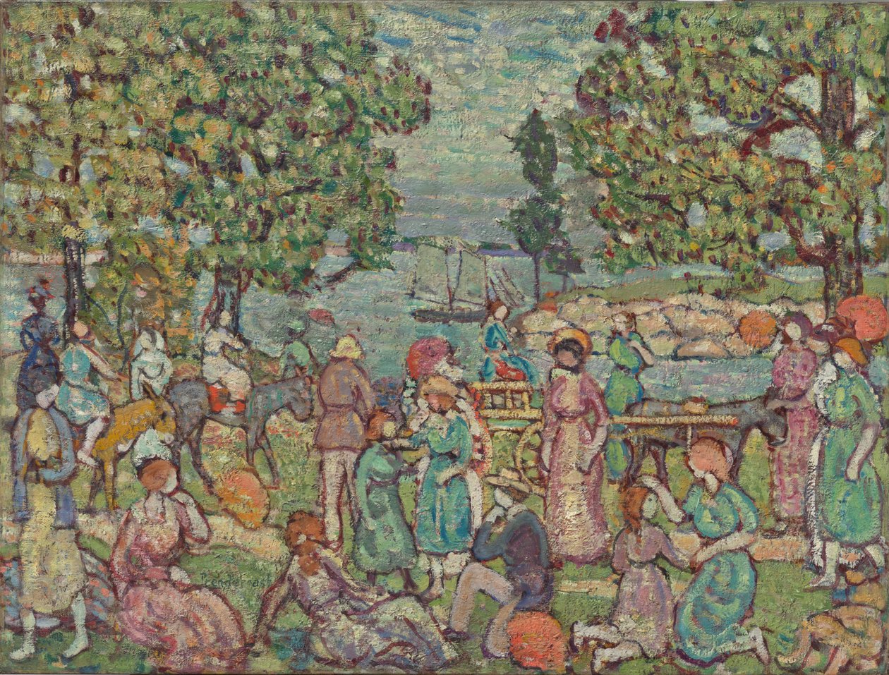Am Strand, Nr. 3 von Maurice Prendergast