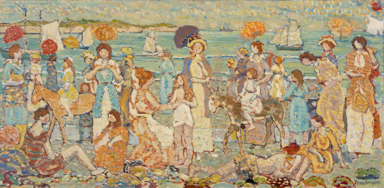 Der Strand "Nr. 3" von Maurice Prendergast