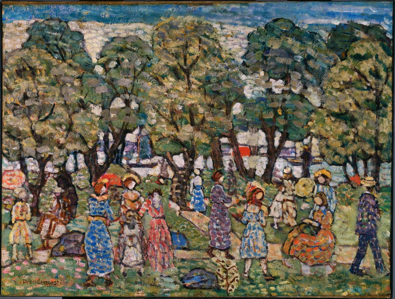 Unter den Bäumen von Maurice Prendergast