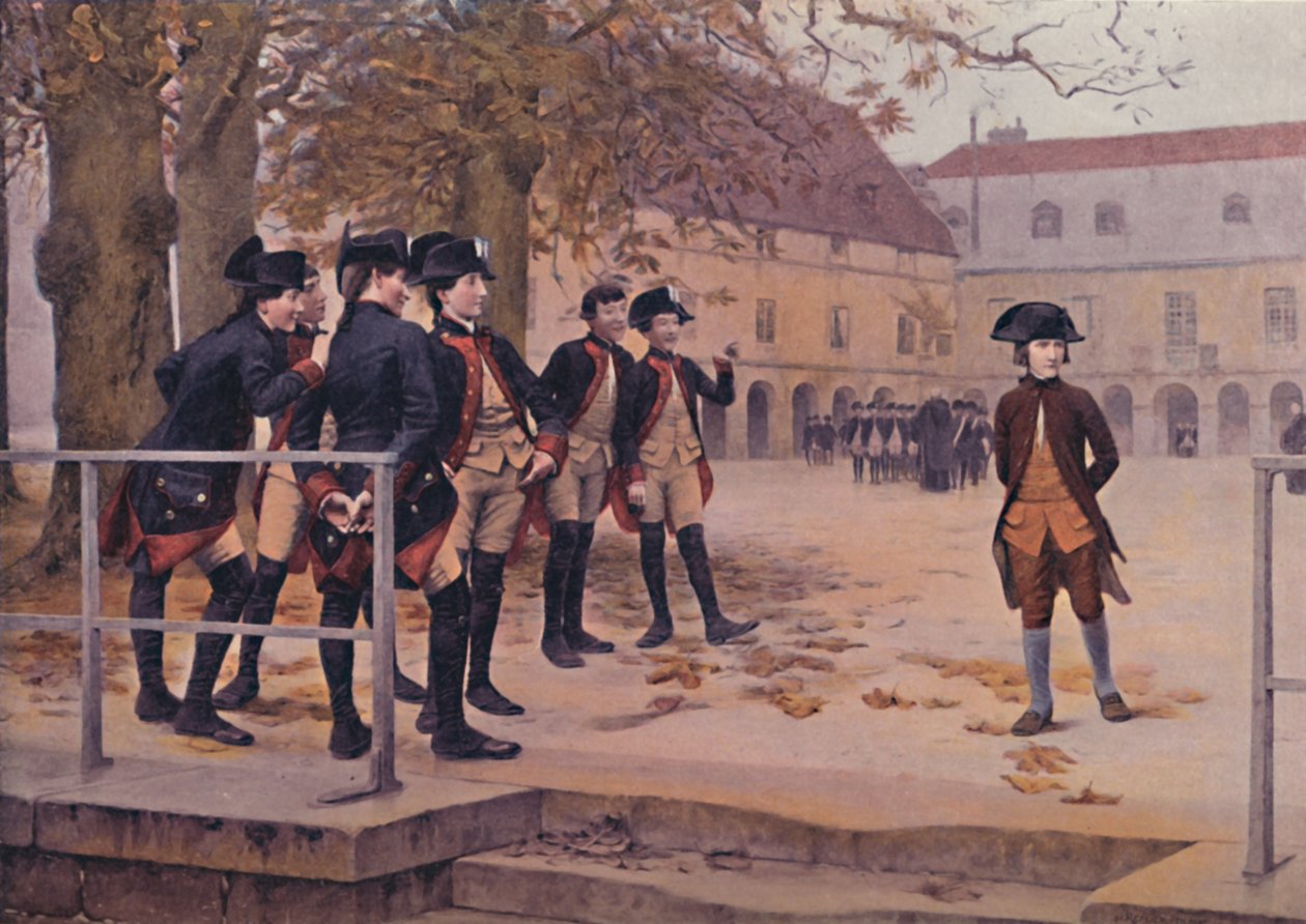 Bonaparte, der Neue, an der Schule von Brienne, 1779-1784 (1896) von Maurice Realier Dumas