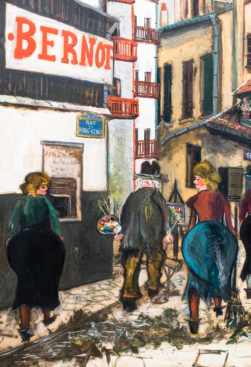 Das Haus Bernot von Maurice Utrillo