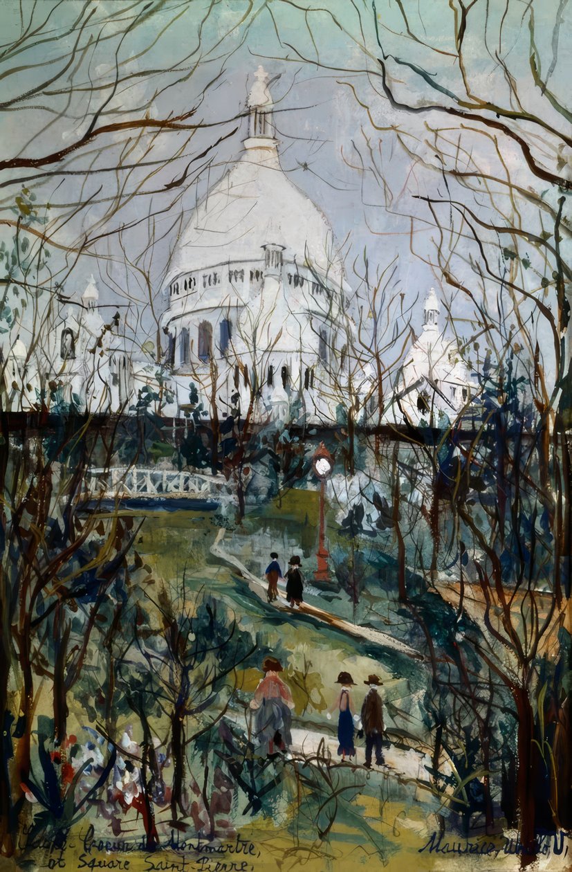 Das Sacré-Cœur von Maurice Utrillo