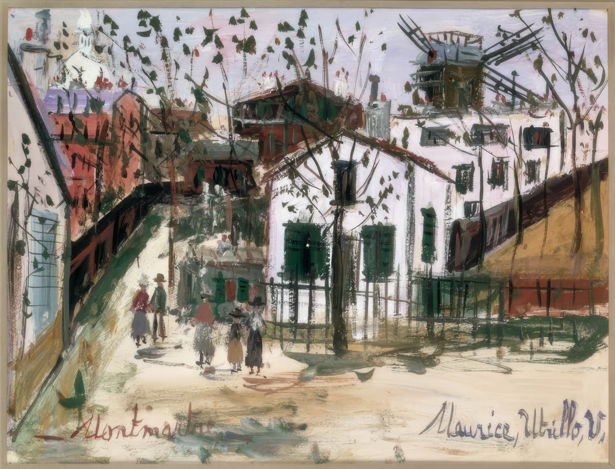 Montmartre von Maurice Utrillo
