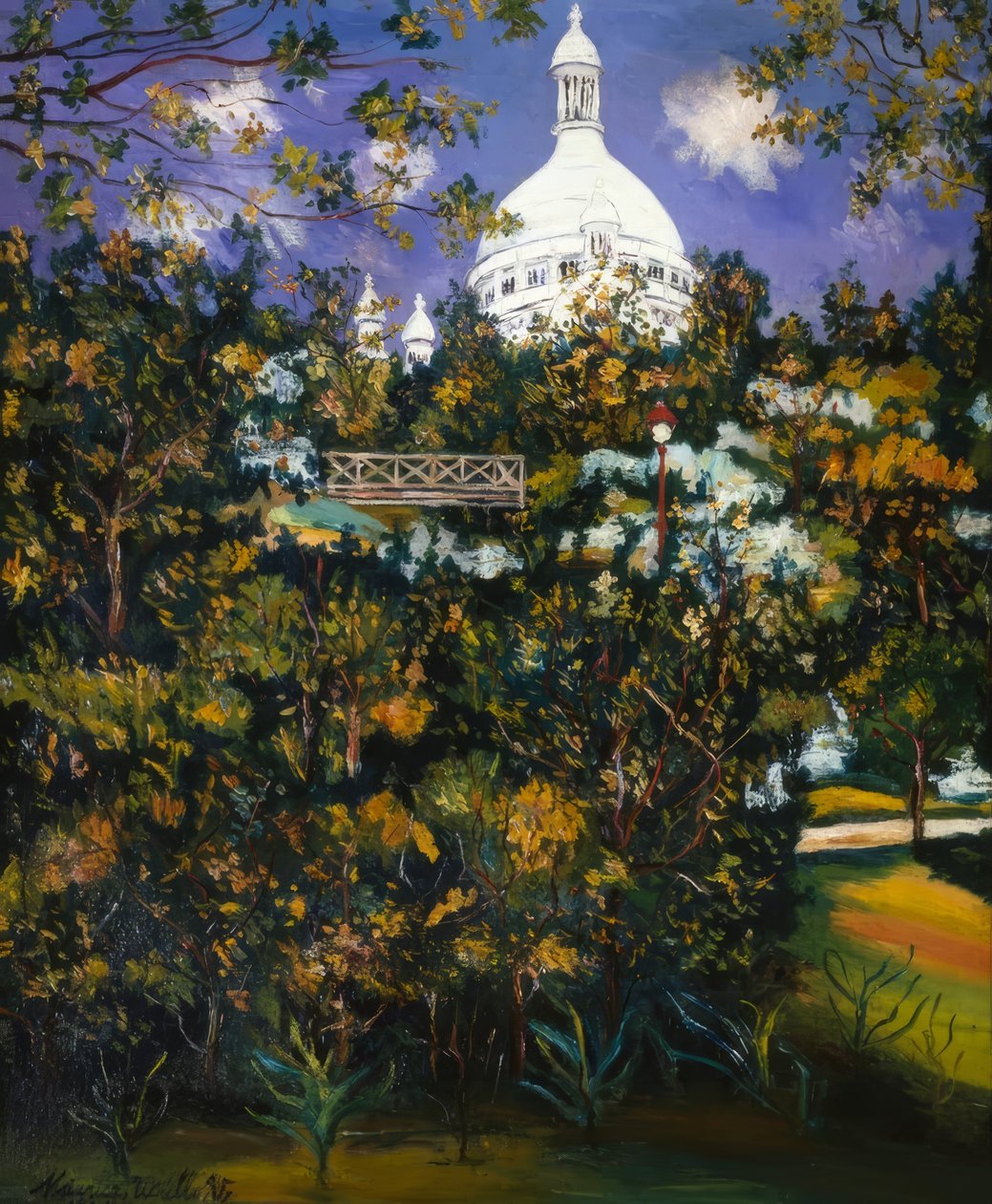 Sacré-Cœur de Montmartre von Maurice Utrillo