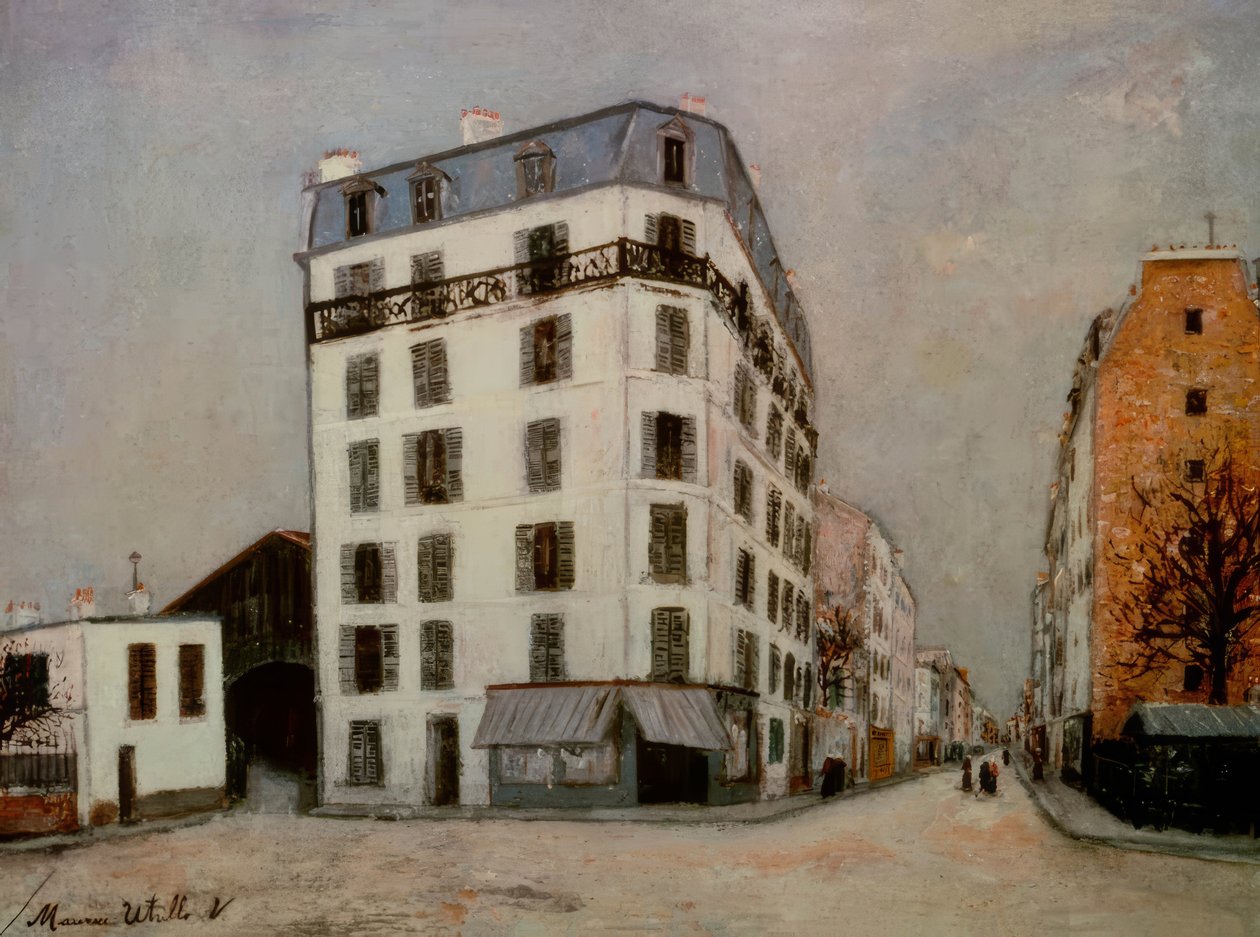 Vorstadthäuser von Maurice Utrillo