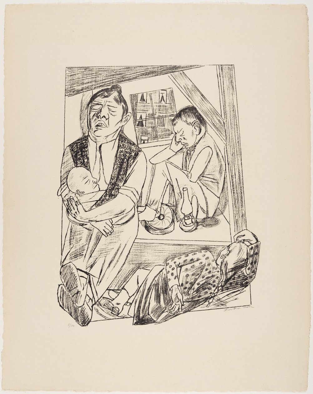 Die Nacht von Max Beckmann