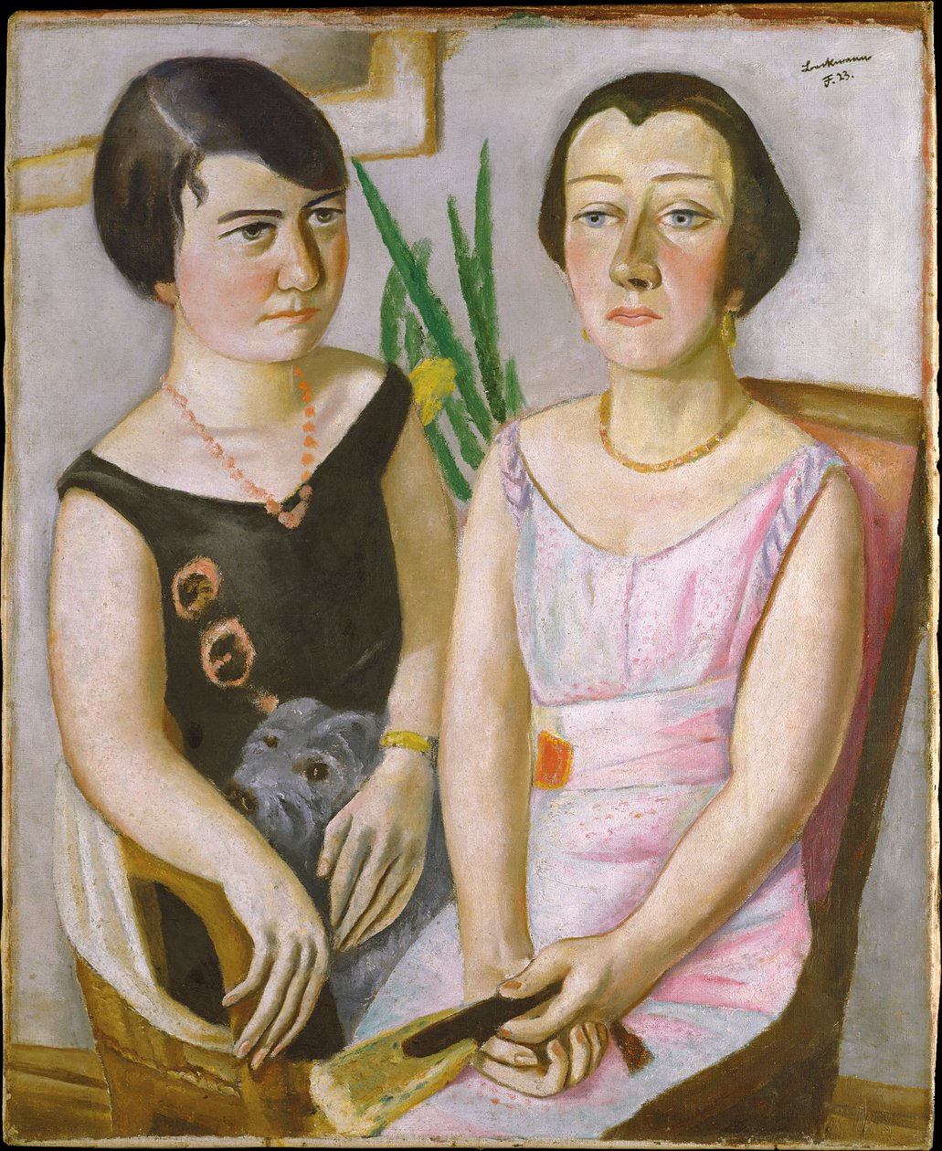 Doppelporträt von Max Beckmann