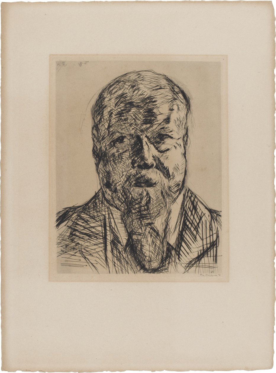 Geheimrat Dr. Carl Robert (1850-1922) von Max Beckmann