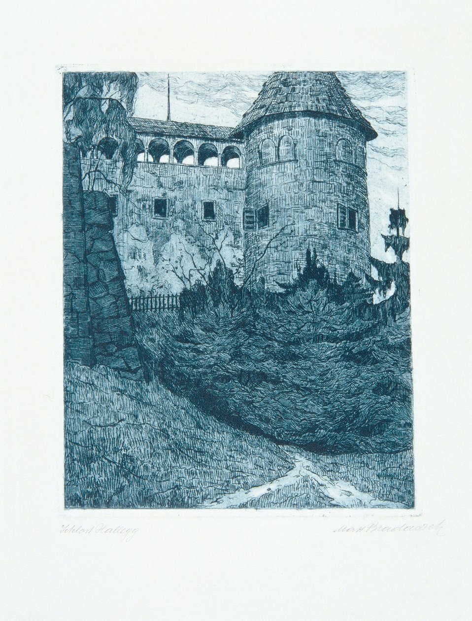 Schloss Hallegg von Max Bradaczek