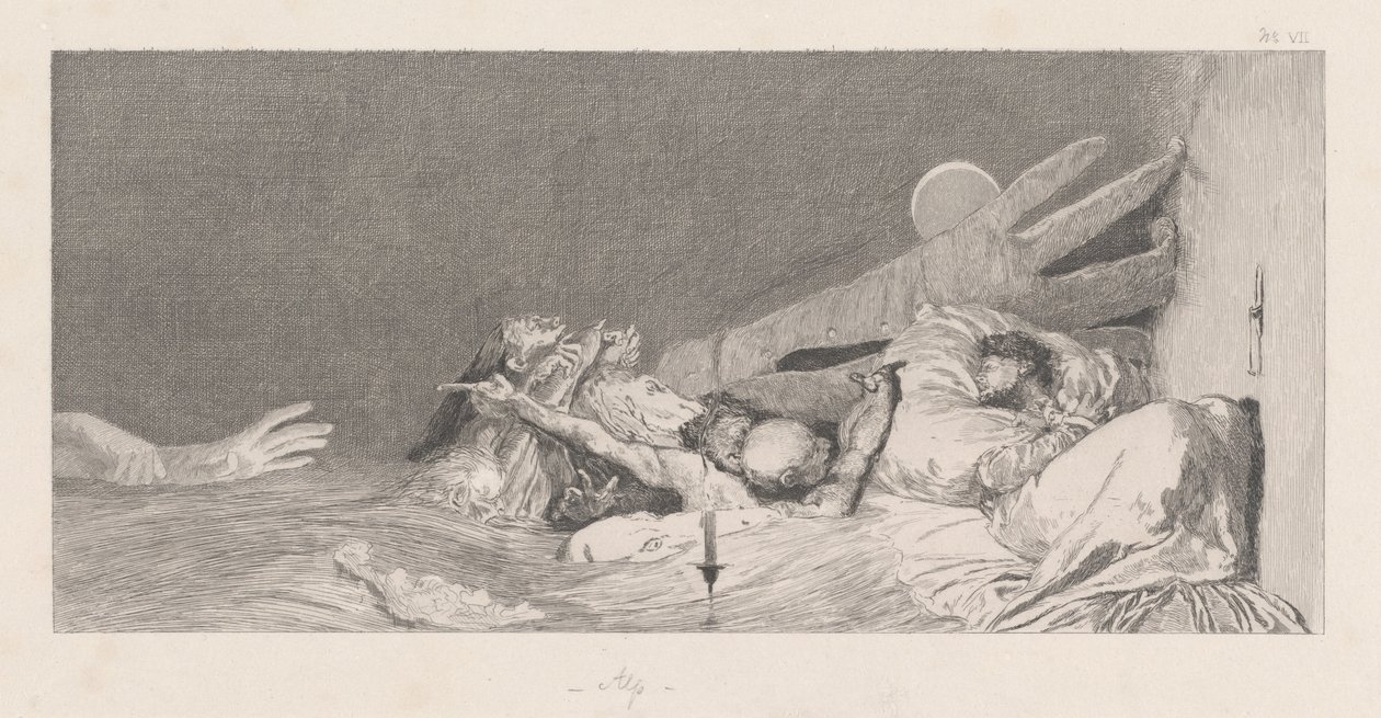 Ängste, 1878-1880 von Max Klinger