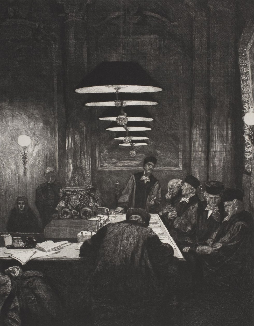Eine Mutter III, aus Dramen Opus IX (Dramen) von Max Klinger