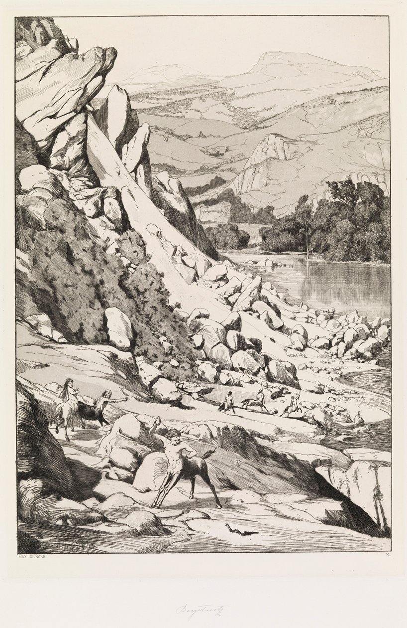 Erdrutsch von Max Klinger