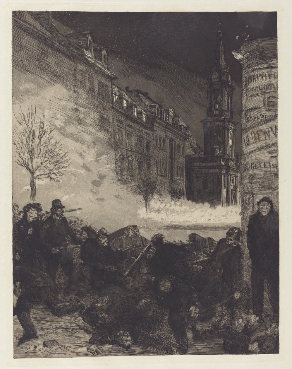 Märztage II von Max Klinger