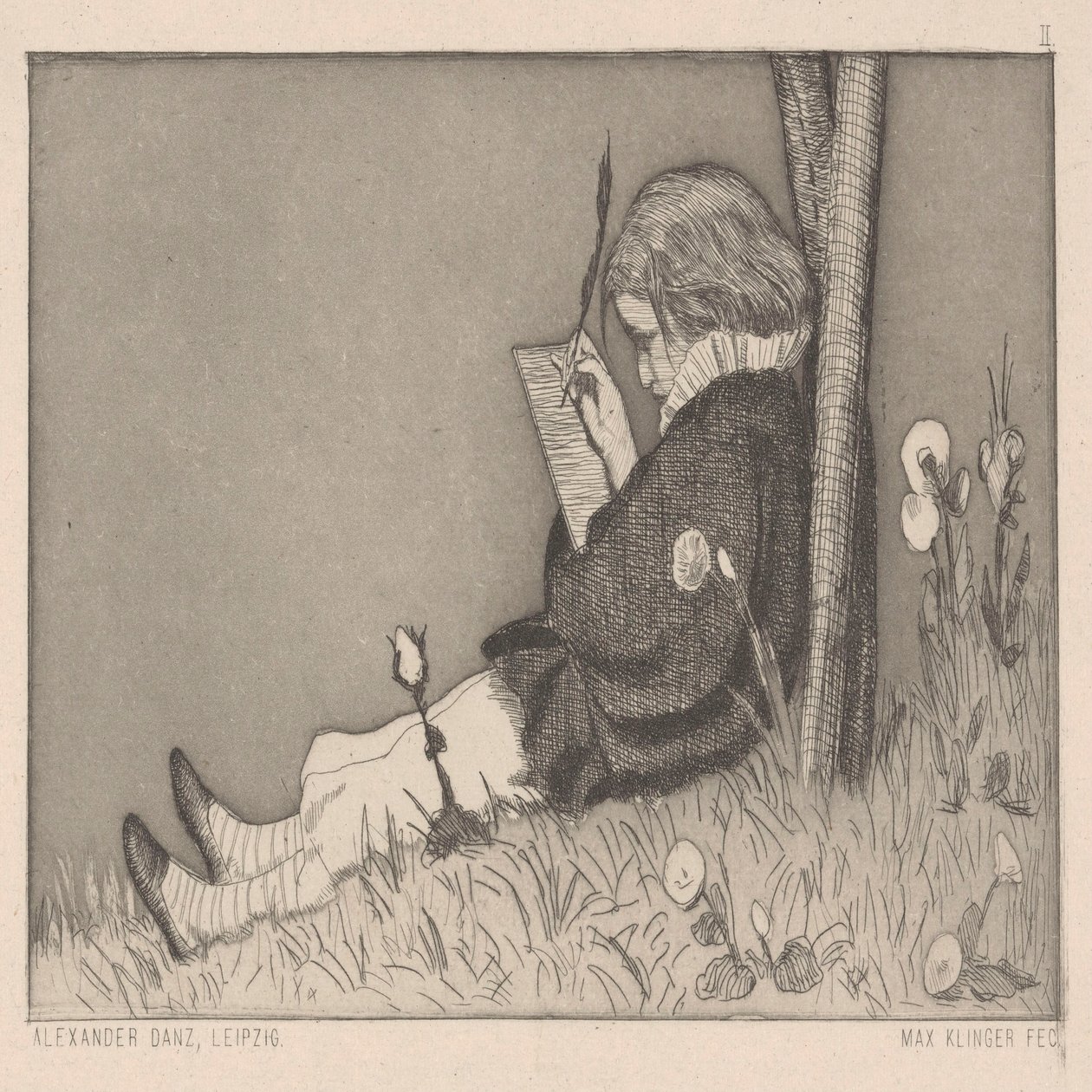 Malerische Zueignung von Max Klinger