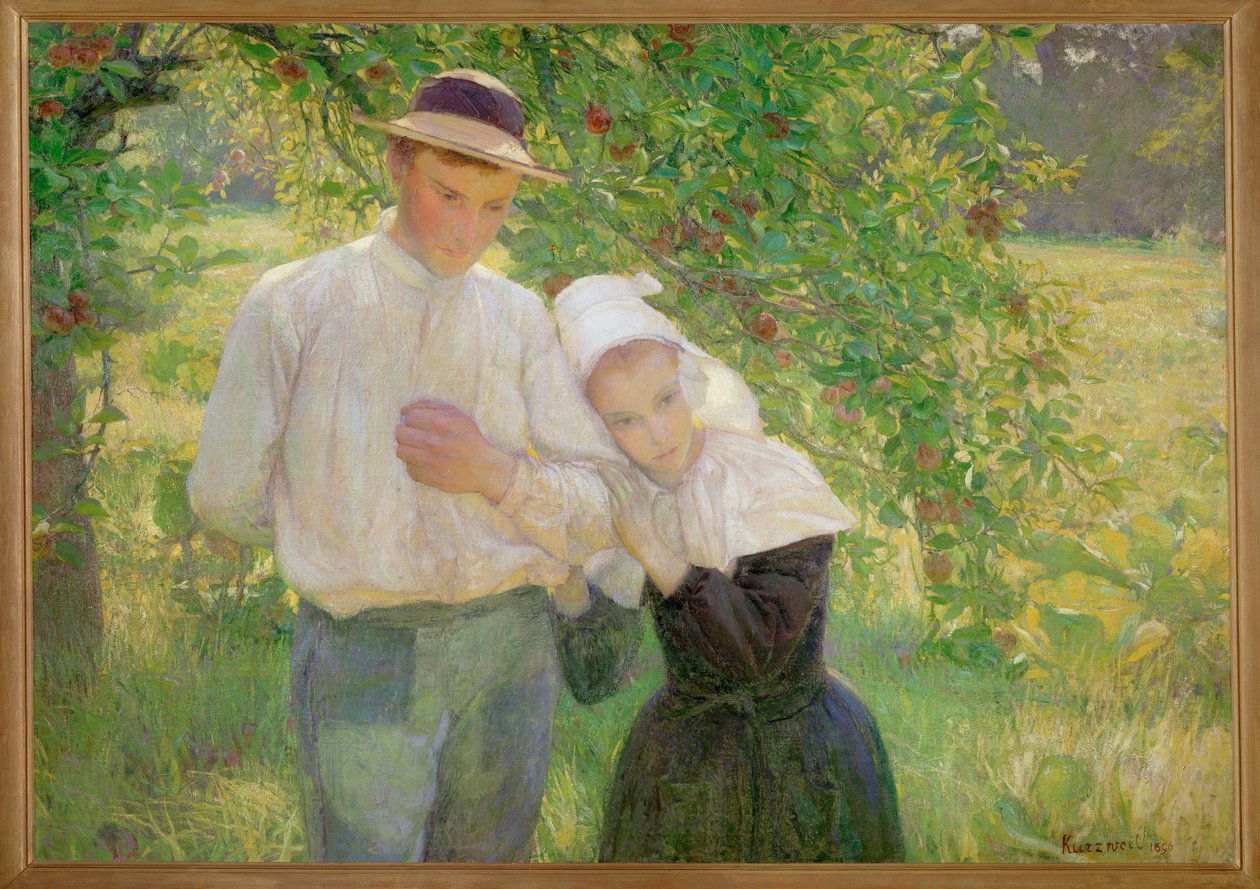 Spaziergang im Garten von Max Kurzweil