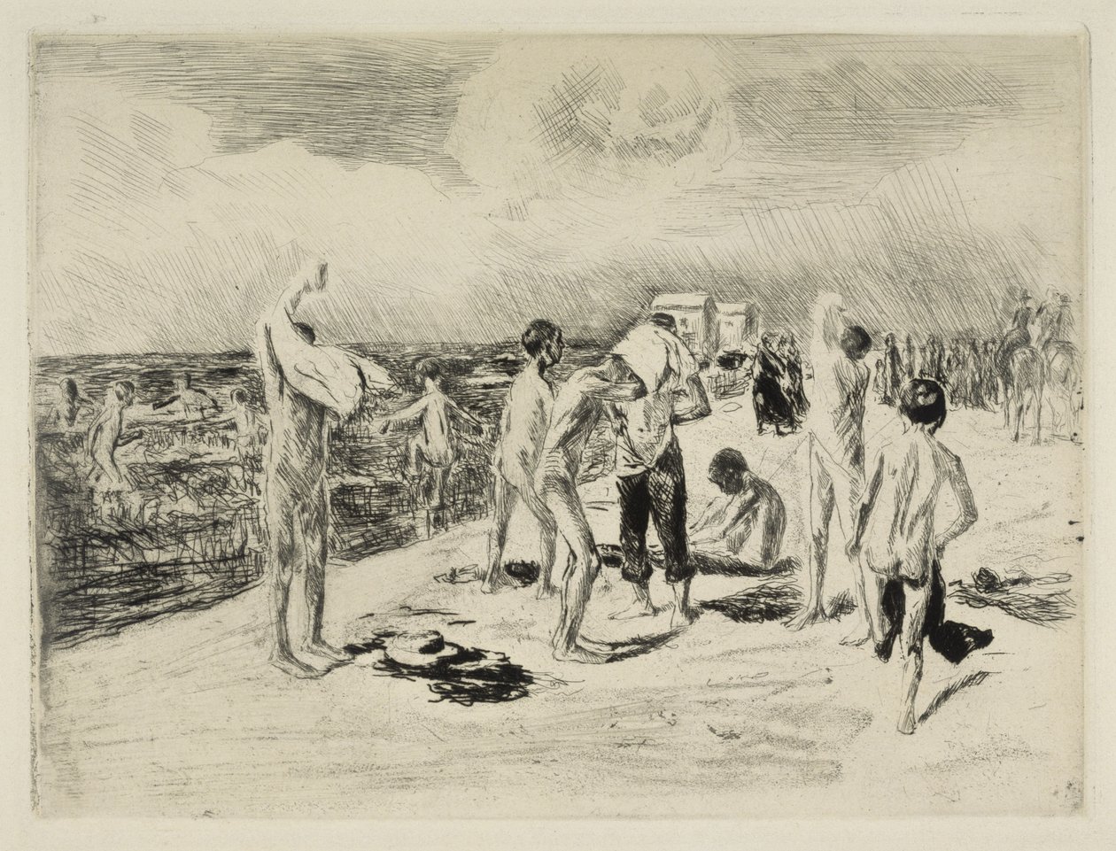 Badende Knaben von Max Liebermann