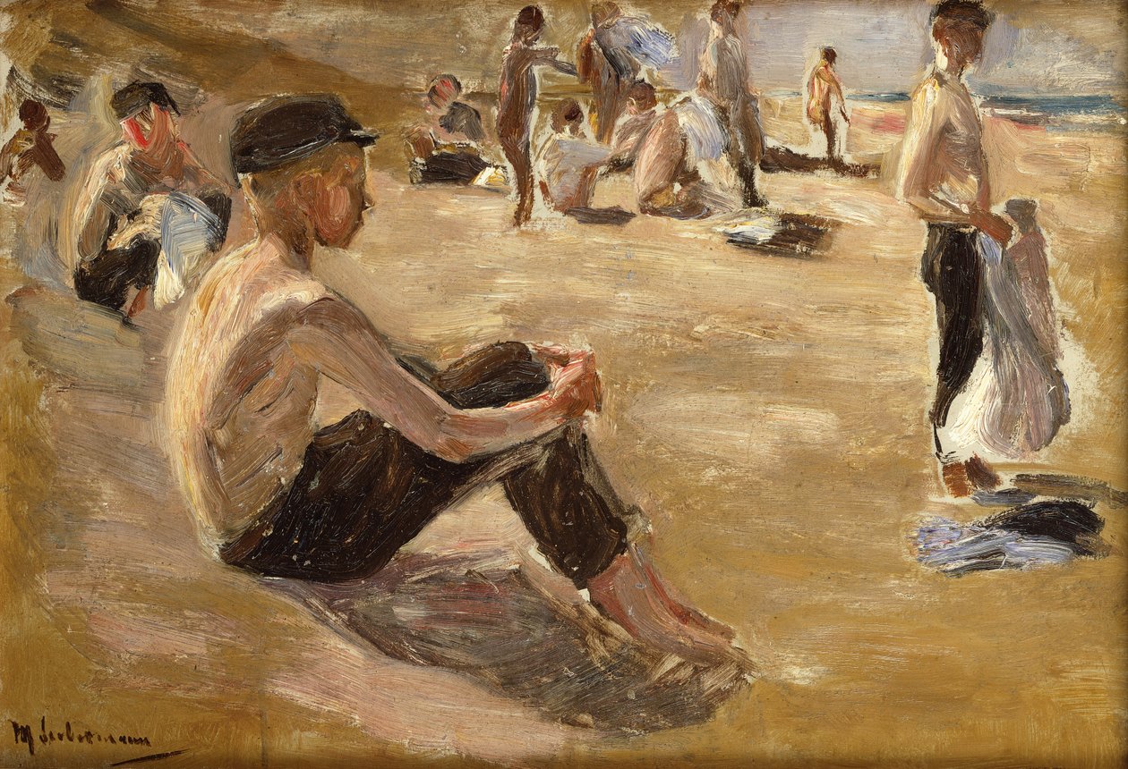 Badende Jungen von Max Liebermann