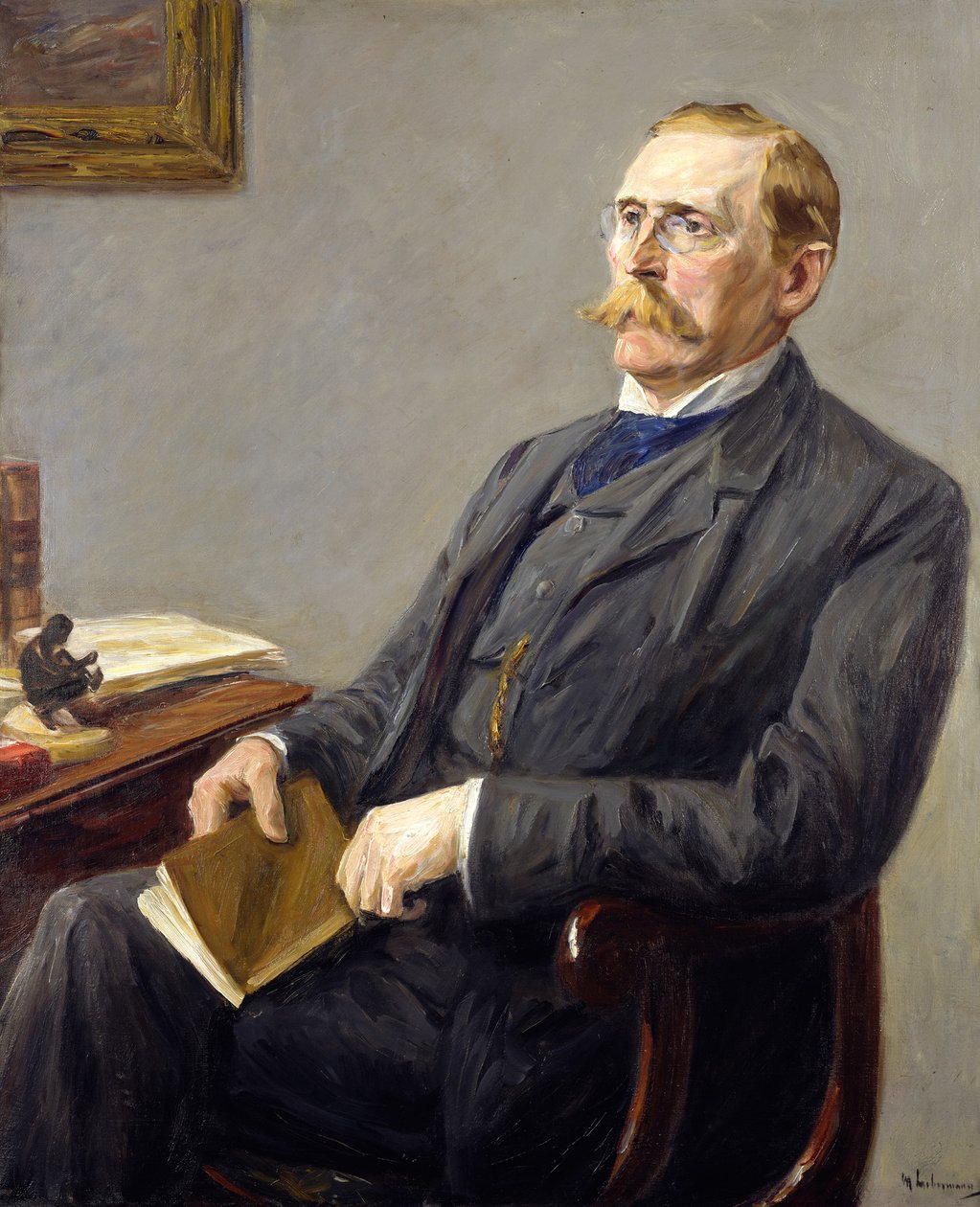Bildnis Dr. Wilhelm von Bode von Max Liebermann