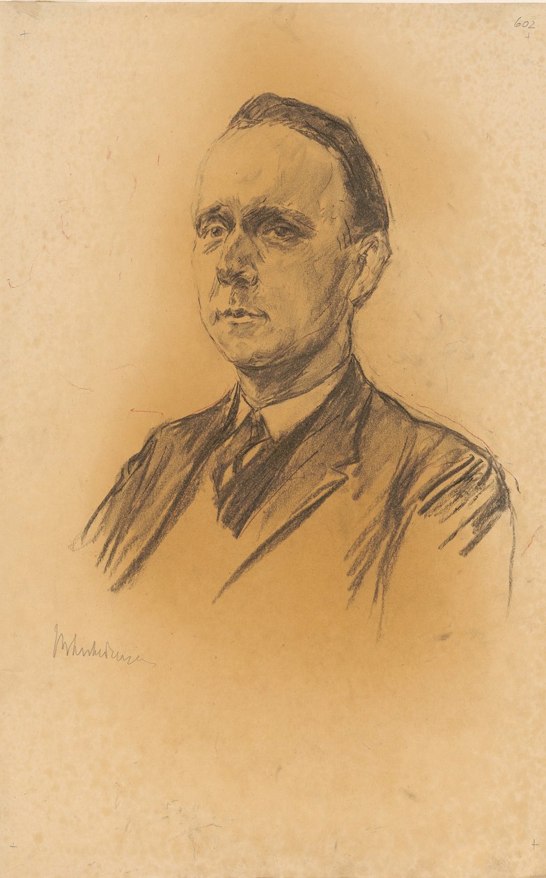 Bildnis des Professors Werner Jäger von Max Liebermann