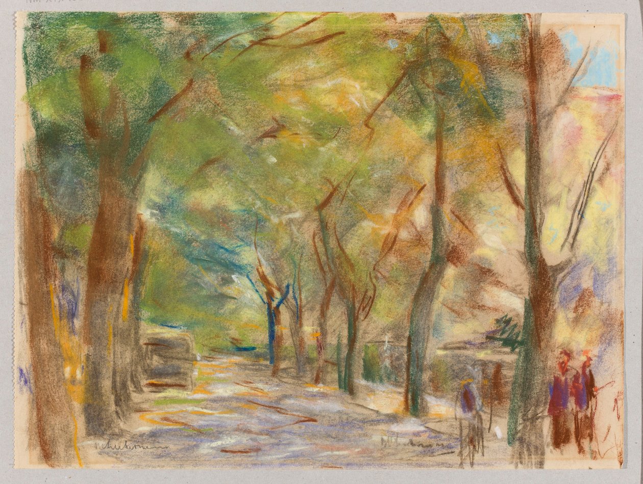 Colomierstraße in Wannsee von Max Liebermann
