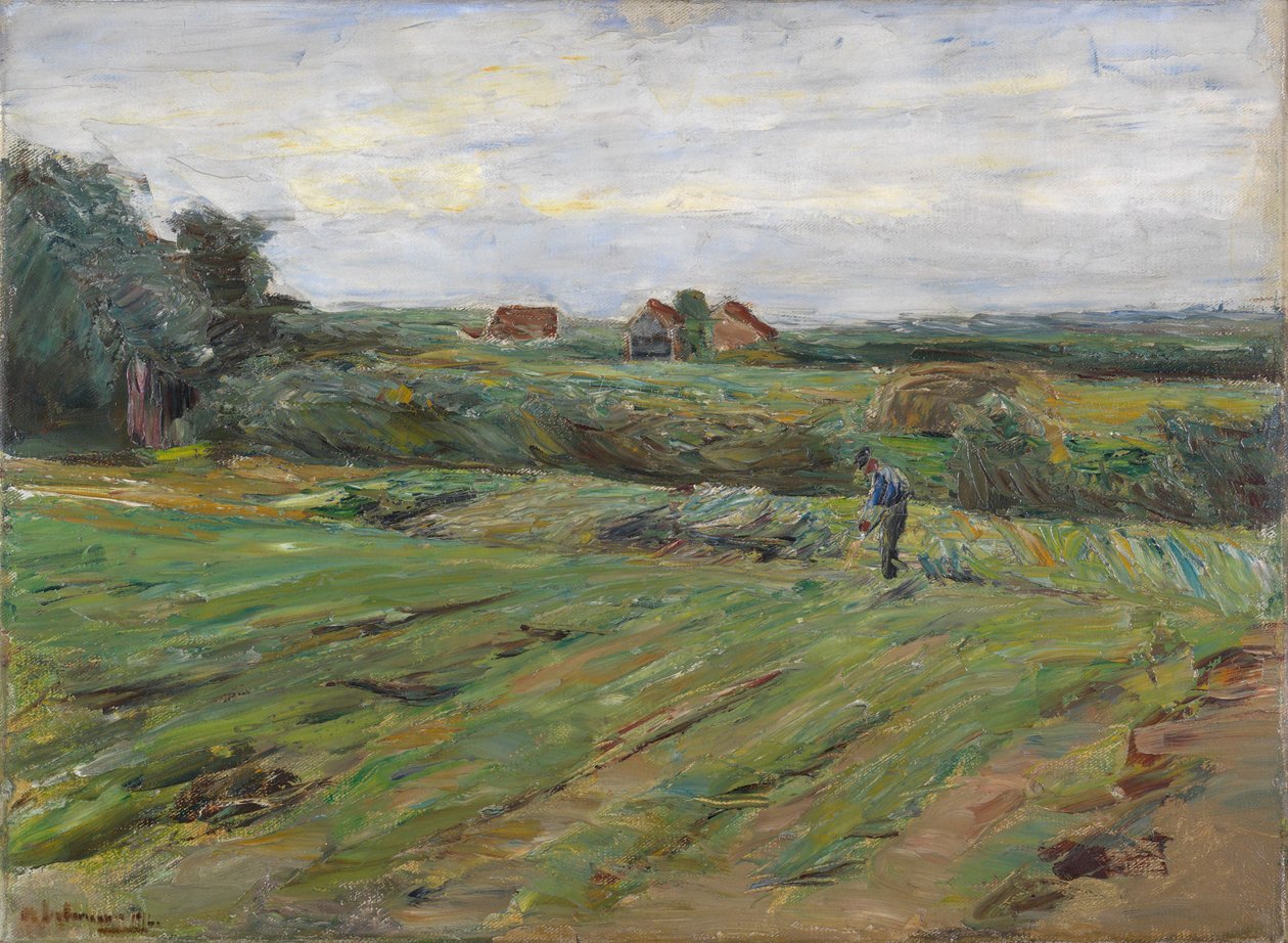 Erntefeld von Max Liebermann
