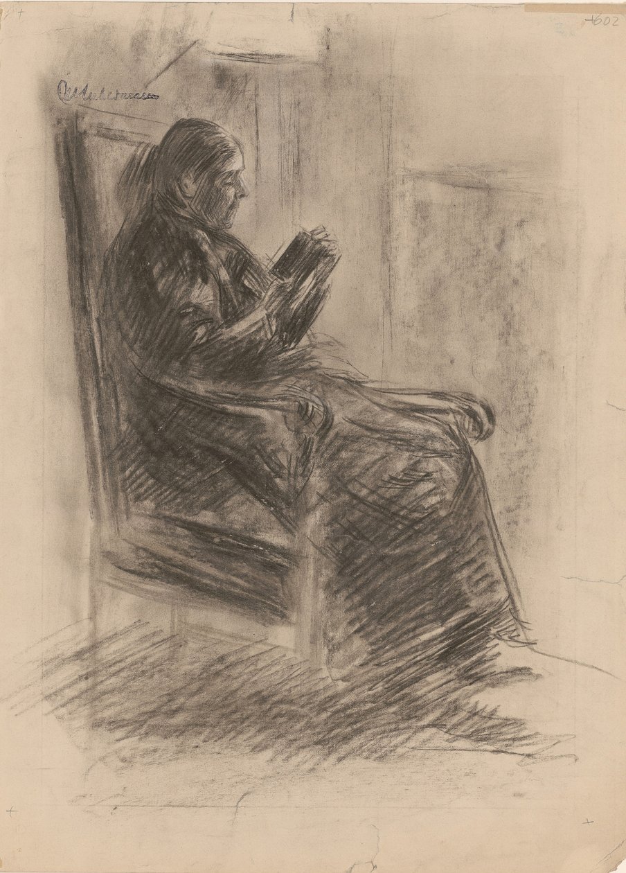 Frau des Künstlers von Max Liebermann