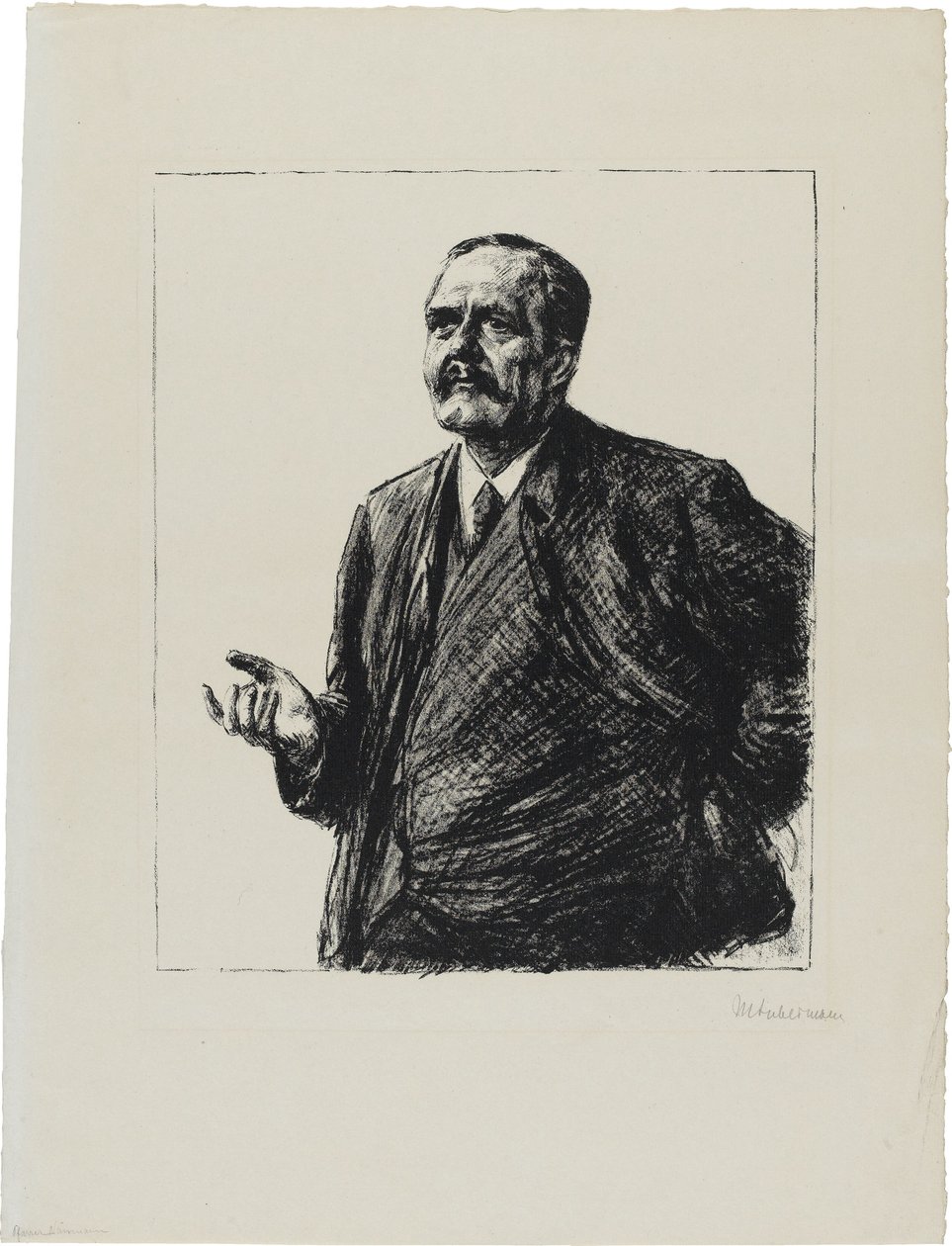 Friedrich Naumann (1860-1919) von Max Liebermann