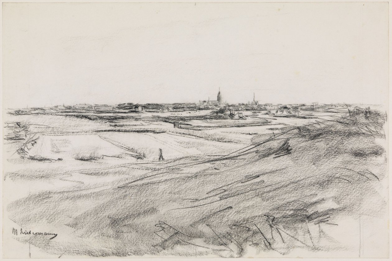 Holländische Landschaft von Max Liebermann