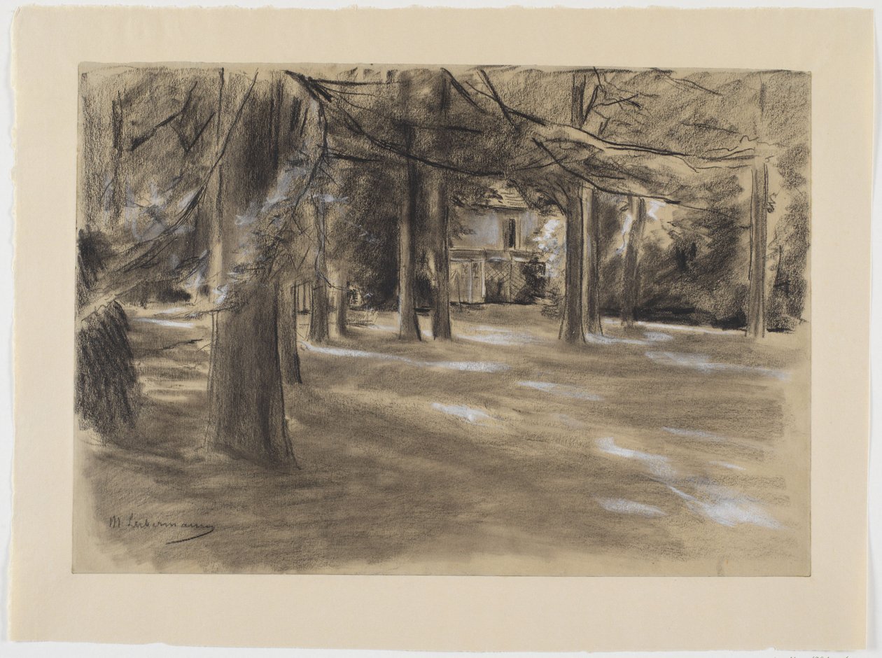 Holländische Parklandschaft mit Haus von Max Liebermann