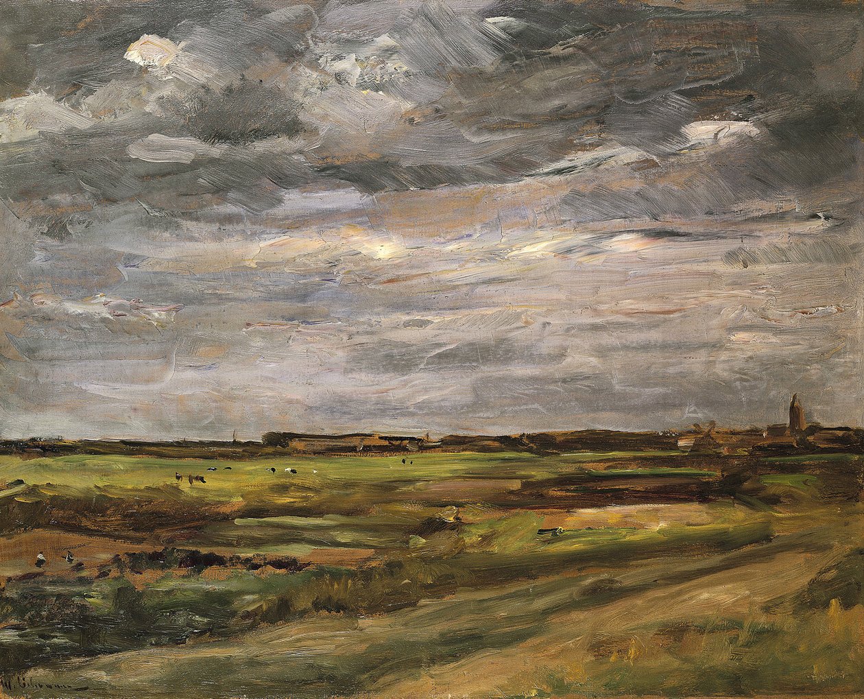 Landschaft bei Noordwijk von Max Liebermann