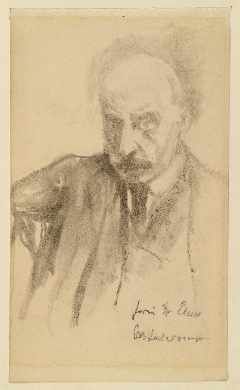Selbstbildnis von Max Liebermann